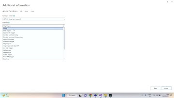 How to create Azure functions in Visual Studio 2022 ?