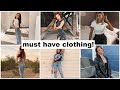 clothing everyone needs in their closet! | Keaton Milburn