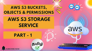 AWS S3 Tutorial in தமிழ் (Part 1) | Buckets, Objects & Permissions Explained