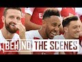 Behind the scenes at Arsenal's 2018/19 photocall