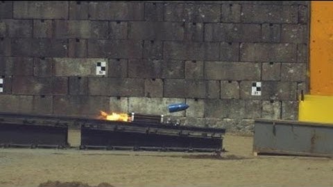 High speed ice impact