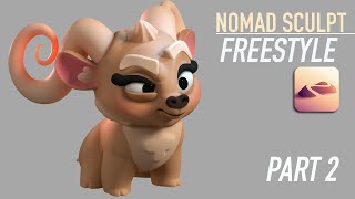 Nomad Sculpt Freestyle Character Walkthrough - Part 2