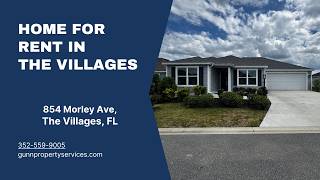 3 Bedrooms / 2 Bathrooms House for Rent in The Villages  FL |  854 Morley Ave