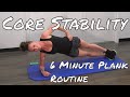 6 Minute Plank Routine – Intermediate Level