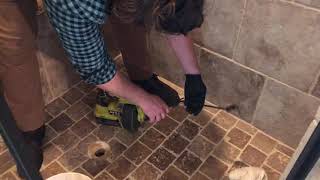 Drain Cleaning Smelly Shower in Acworth GA. Plumb Smart Inc