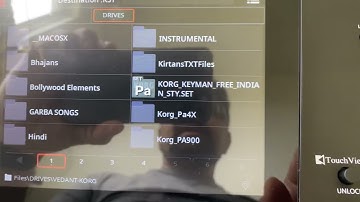 Korg Pa5x: How to backup/copy your data in #korg pa5x