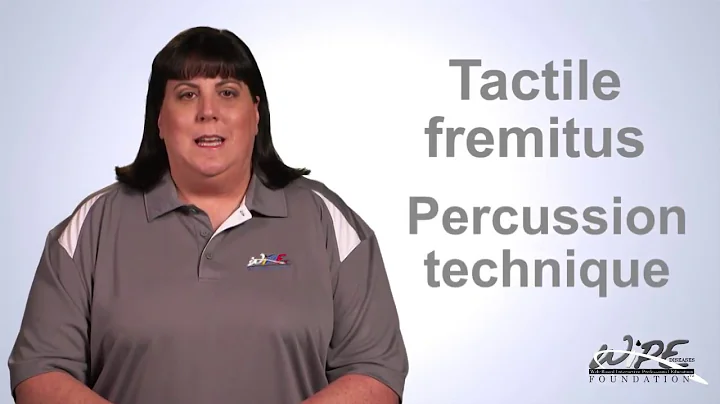 Percussion and Tactile Fremitus Lung Examination
