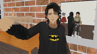 Eren gets a haircut (AOT VR)