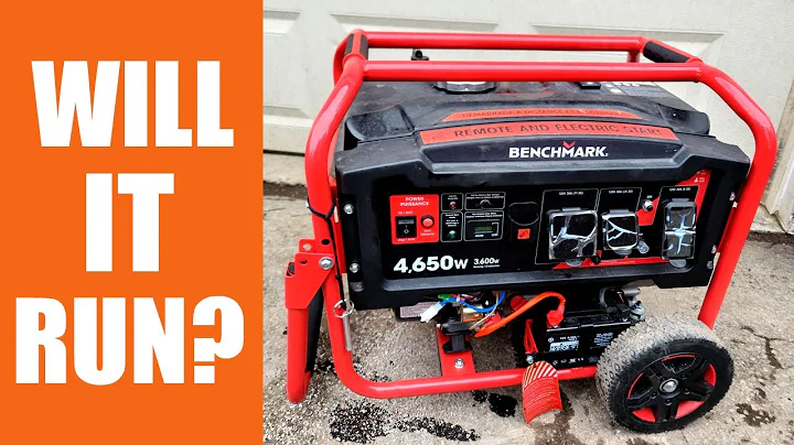 This Generator Backfires & Won't Start - Let's Fix It!