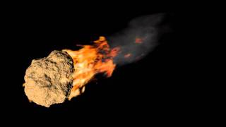 Burning Asteroid - Blender Smoke Test
