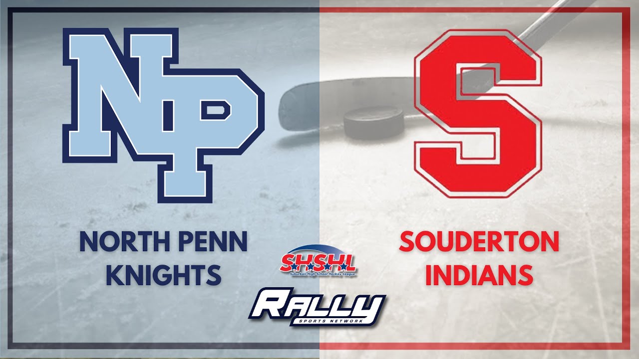 North Penn Knights (9-0-0) VS Souderton Indians (3-6-0) SHSHL Hockey