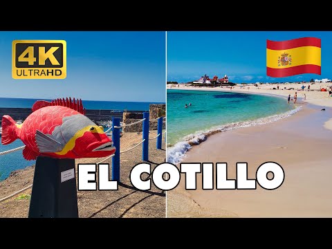 EL COTILLO | Fuerteventura Canary Islands | Some of Europe's Best Beaches 4K