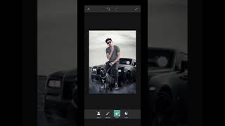 Car With Pitbull Dog Photo Editing In Picsart|| #shorts #viral screenshot 2