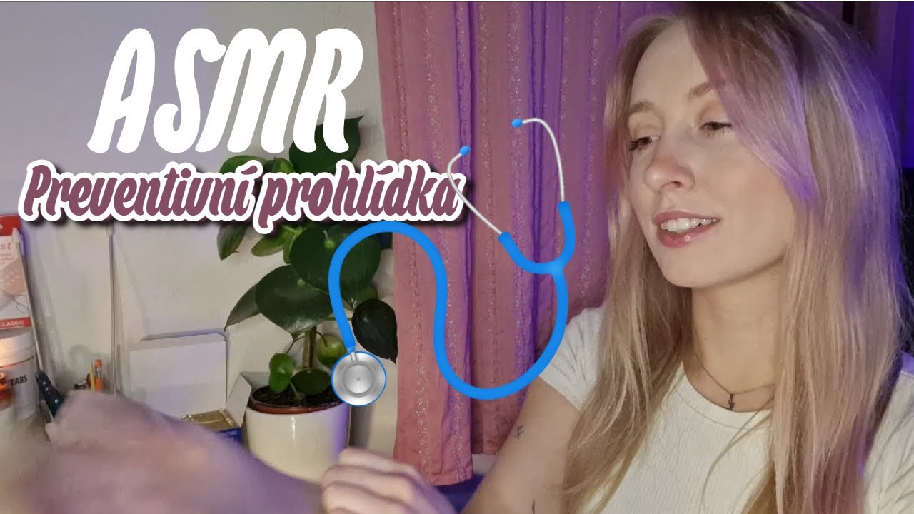 ASMR CZ: Čeká Tě preventivní prohlídka u paní doktorky ^^