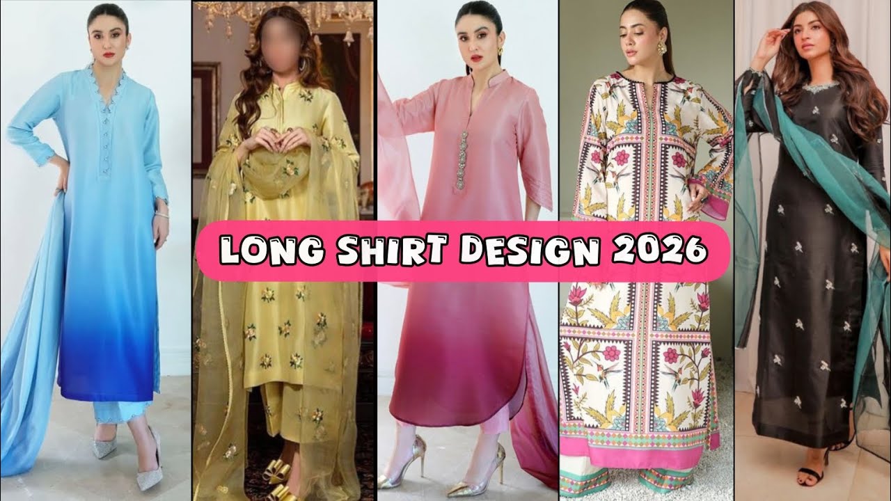 Latest Long Kameez Design 2026 | Very Beautiful ❤️ Long Kameez Designing Ideas For Winter 2026
