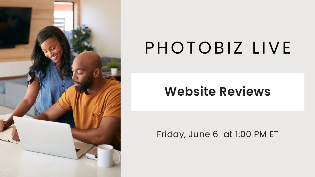 PhotoBiz Live - Website Reviews 6/6/2025