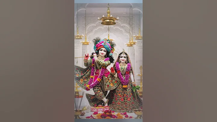 🙏🙏shree radha krishna viral ai shorts #viral #love #shortsfeed #ai #bhakti #trending #radhakrishna🙏🙏