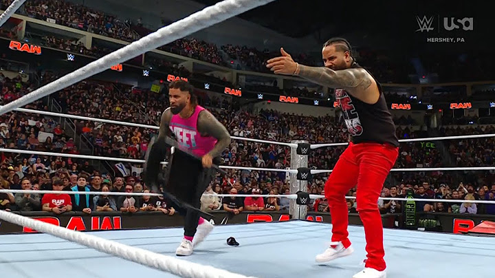 The Usos attacks The Bloodline - WWE RAW 10/28/2024
