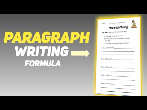 Youtube Paragraph Paragraph Writing| How to Write a Paragraph. - YouTube