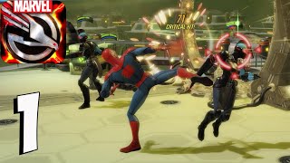 MARVEL Strike Force - Gameplay Walkthrough Part 1(iOS,Android) screenshot 2