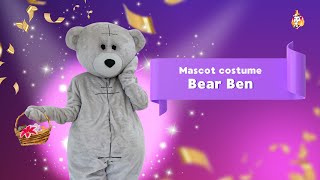 Bear Ben Mascot Costume