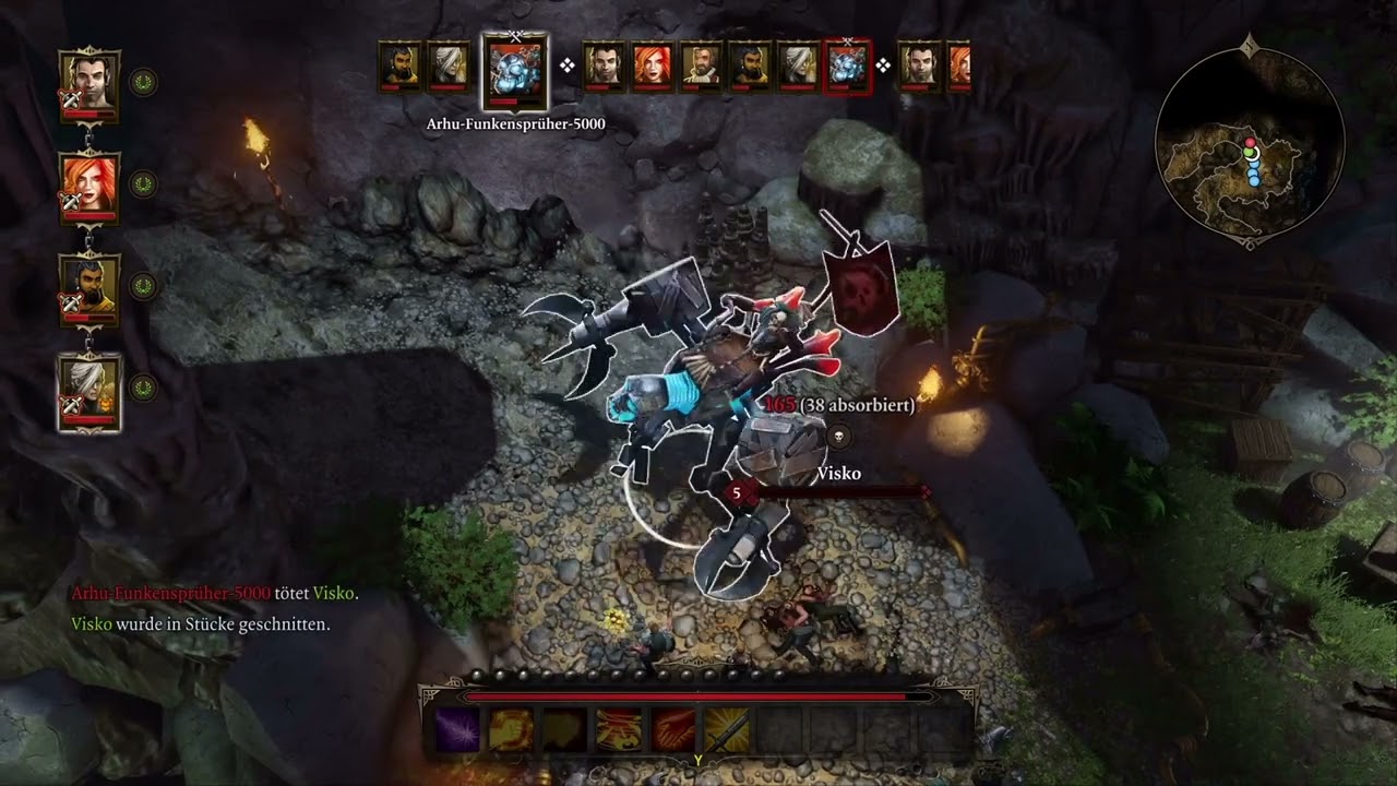 SparkMaster 5000 Boss Fight - Divinity: Original Sin Enhanced Edition