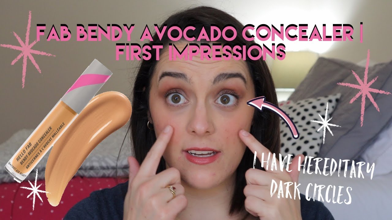 First Aid Beauty Hello FAB bendy avocado concealer First Impressions