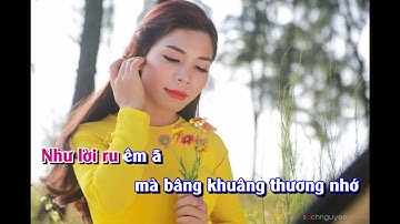Nhớ - Khánh Huyền - Chạy chữ Karaoke | Thơ:  Nguyễn Khắc Tú, Nhạc:  Trịnh Ngọc Châu