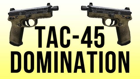 Tac-45 Domination - Live BO2 Gameplay Commentary w/ Vikkstar123