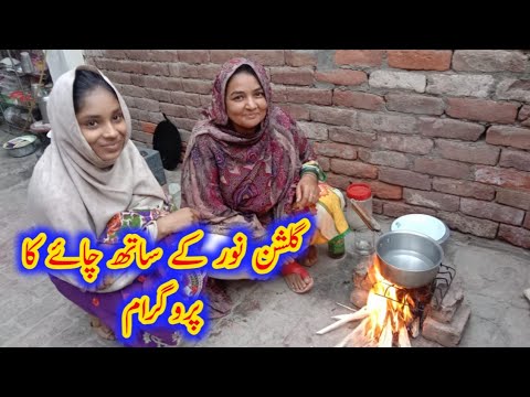API Gulshan noor ka Ghar Chai pe Milna gaye ||1week vegetables - YouTube