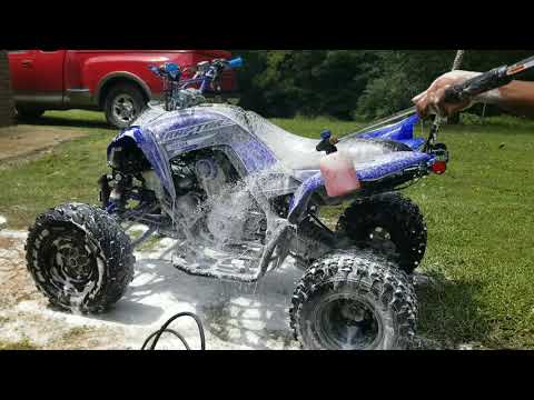 How I Clean My Raptor 700 - YouTube