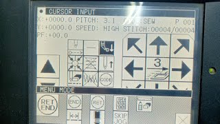 MITSUBISHI PLK-G2516(250×160mm)-Electronically control Sewing machines