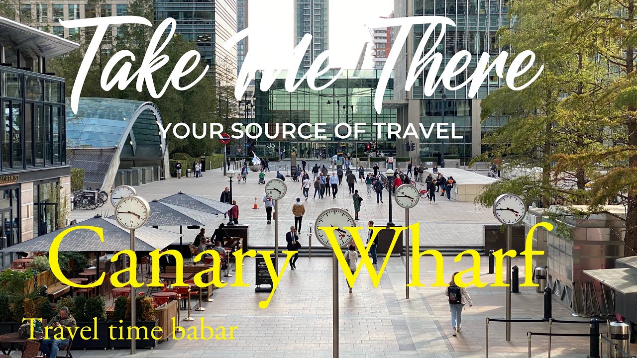 London walk 2020 | Canary Wharf round tour 2020