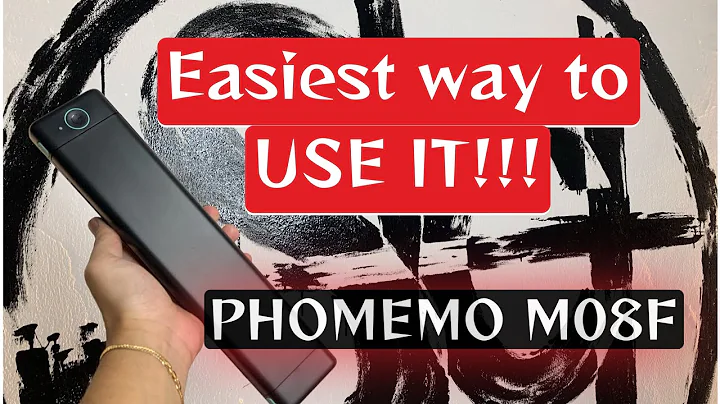 Phomemo M08f Portable Tattoo Printer | Easiest way to use it !!!