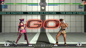 KOF XIV Steam Edition Online Matches Replay (play with keyboard)
