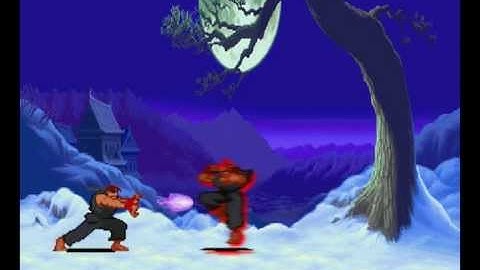 ryu vs akuma Sprite
