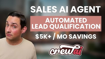 Using CrewAI AI Agents to Never Qualify Leads Manually Again (Save $$$)