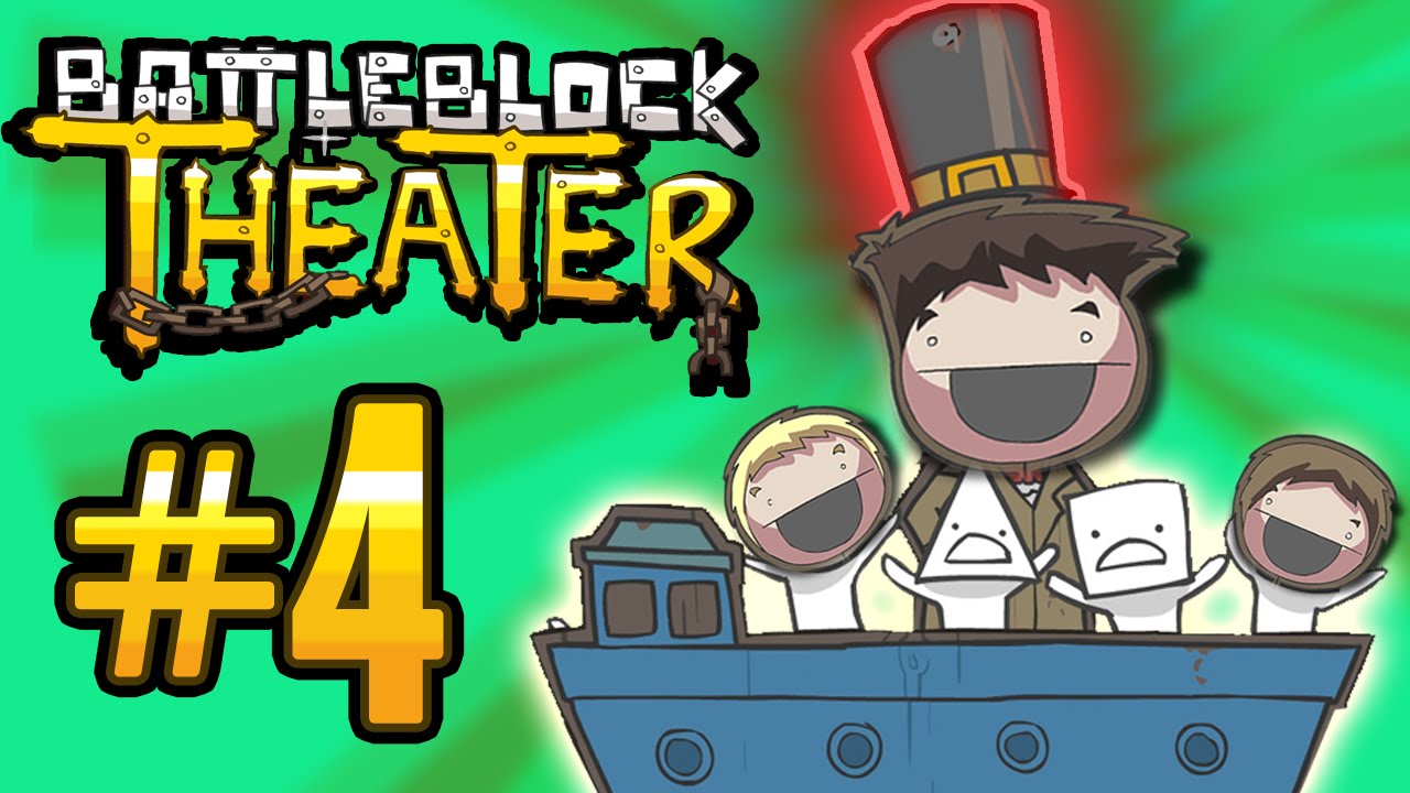 lets play a little game BattleBlock Theatre Ep4 : You Had One Job... [ BroGaming ]