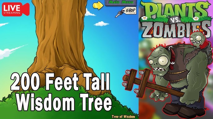 Tree of wisdom tips - Plants vs Zombies 