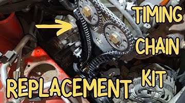 VW Polo 1.4 CLP Timing Chain Kit Replacement!! #automobile #diyautorepair