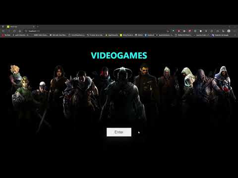 Videogames APP - React, Node, Express, PostgreSQL