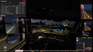 Euro Truck Simulator 2: Cutting across a curve results in a collision by FORMULA 1-RedBull Team