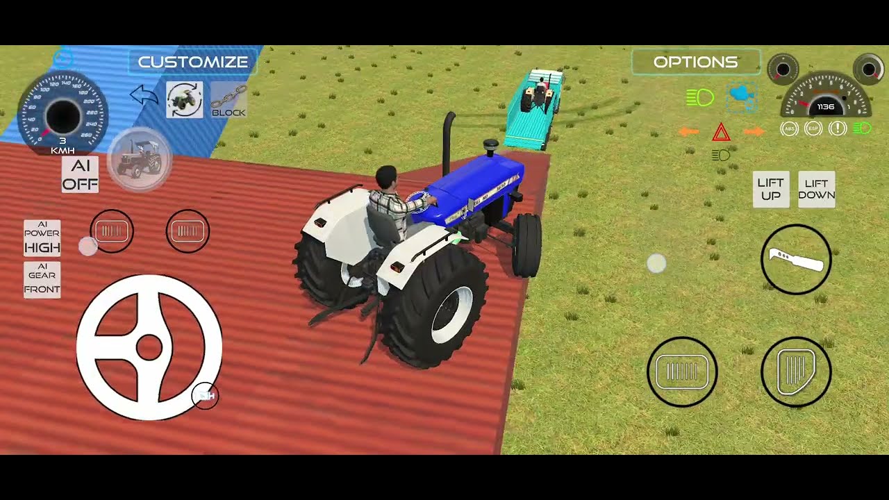 🚜 Realistic Tractor Loading 🚚Truck | Ultimate Simulator Gameon Big