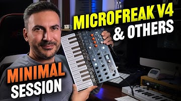 MINI TECHNO SESSION (With Arturia MicroFreak and Others)