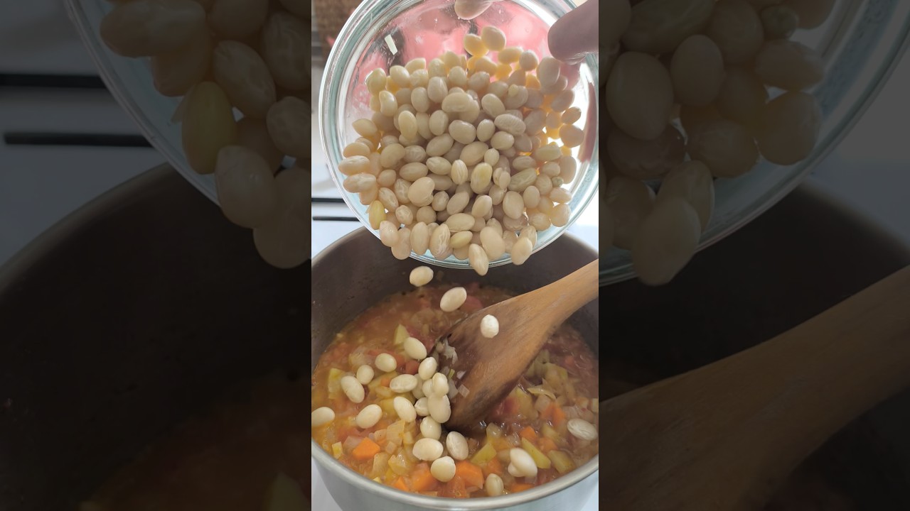 TAM KIVAMINDA ZEYTİNYAĞLI BARBUNYA! 🫘 #yemektarifleri #tarif #pratiktarifler #food