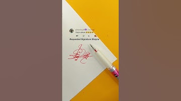 Shayna Signature Design | How To Sign The Letter S #shorts