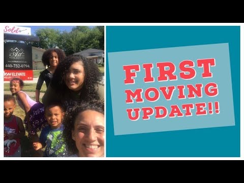 Moving our family to DallasTX First vlog first moving update