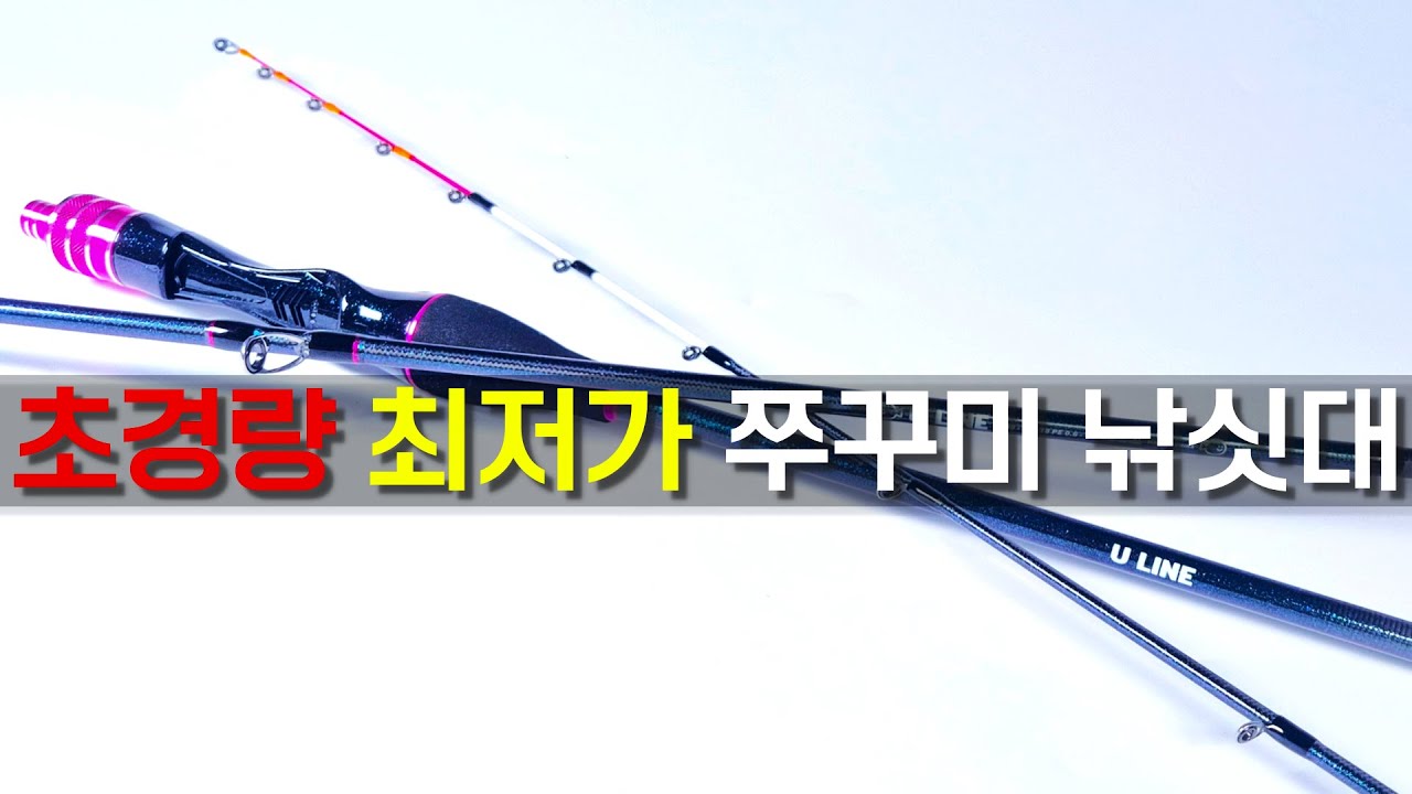 [이벤트] 역대급 미친 감도 미친 가격에 쭈꾸미 낚싯대