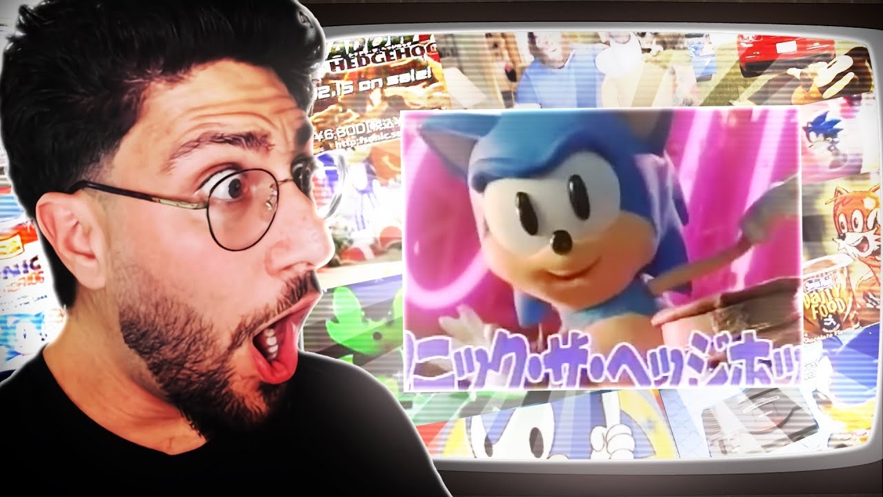 Reacting To INSANE Sonic Commercials | Gamescage Reacts