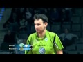 2012 bundesliga sf saarbrucken vs werder bremen match1 monteiro  crisan end of the last set